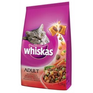 Mars WHISKAS Adult cat s hovädzím mäsom 1,4 kg