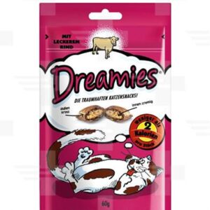 Pamlsok Mars DREAMIES cat s hovädzím 6 x 60 g
