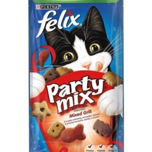 Pamlsok NESTLÉ FELIX PARTY MIX cat Mixed grill 8x60 g