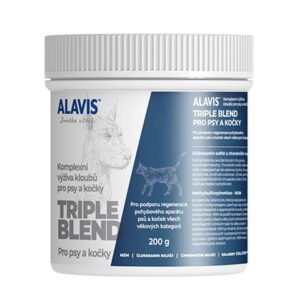 ALAVIS Triple Blend pre psy a mačky plv. 200 g