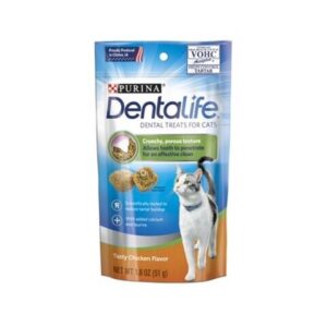 Pamlsok DentaLife cat chicken 8x40 g