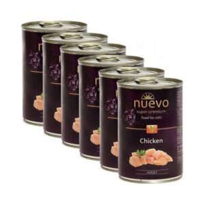 NUEVO cat Adult Chicken bal. 6 x 400 g konzerva