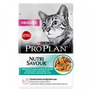 ProPlan MO Cat Adult delicate morské ryby kapsička 26x85 g