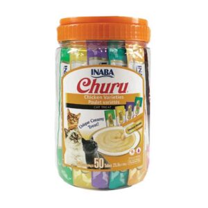 Pamlsok Inaba Churu cat Kura 5 pr&iacute;chut&iacute; 50 t&uacute;b 700 g