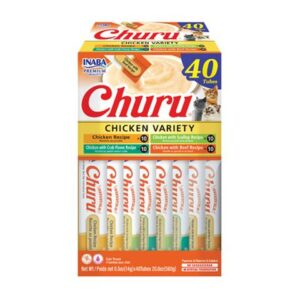 Pamlsok Inaba Churu cat Kura 4 pr&iacute;chute 40 t&uacute;b 560 g