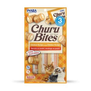 Pamlsok Inaba Churu Bites cat Kura 3 tuby 30 g