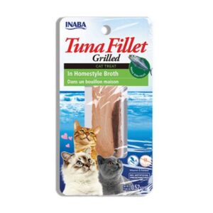 Pamlsok Inaba Grilled cat Tuniak v domácom vývare 15 g