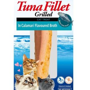 Pamlsok Inaba Churu Grilled cat Tuniak vo vývare z kalamára 1 ks 15 g