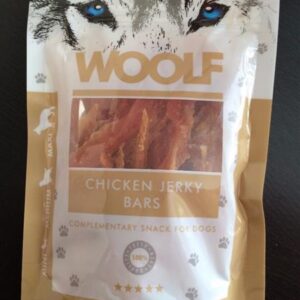 Pamlsok Woolf Dog Chicken Jerky Bars 100 g