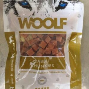 Pamlsok Woolf Dog/Cat Rabbit Chunkies 100 g