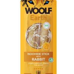 Pamlsok Woolf Dog Earth NOOHIDE L Sticks with Rabbit 85 g