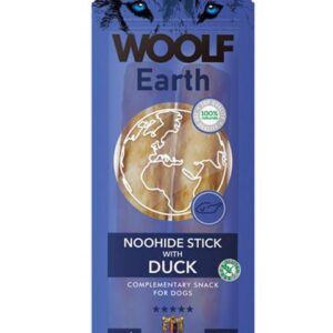 Pamlsok Woolf Dog Earth NOOHIDE L Sticks with Duck 85 g