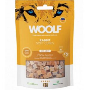 Pamlsok Woolf Dog Soft Cubes Rabbit 100 g